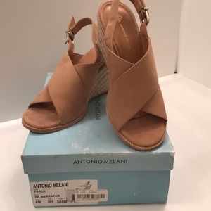 Antonio Melanie Parla Style Wedge Sandals